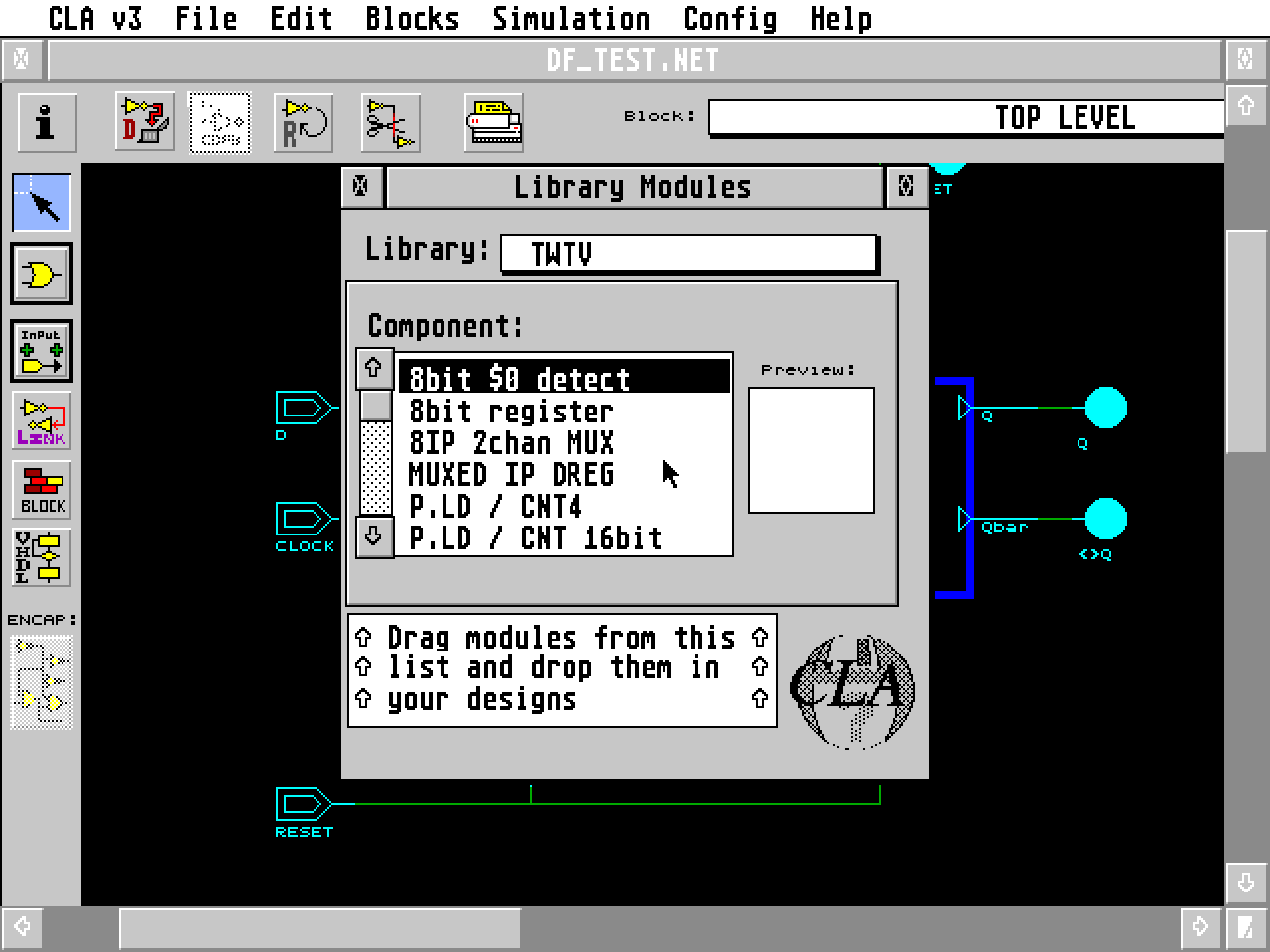 CLA Digital Developer atari screenshot